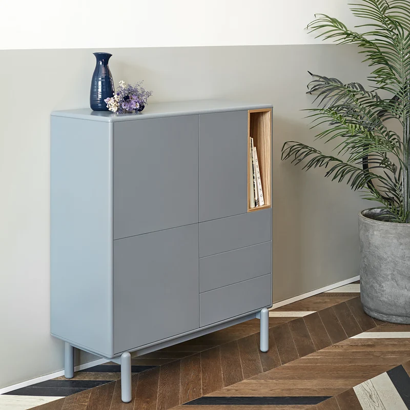 Mueble Auxiliar Corvo Gris Perla