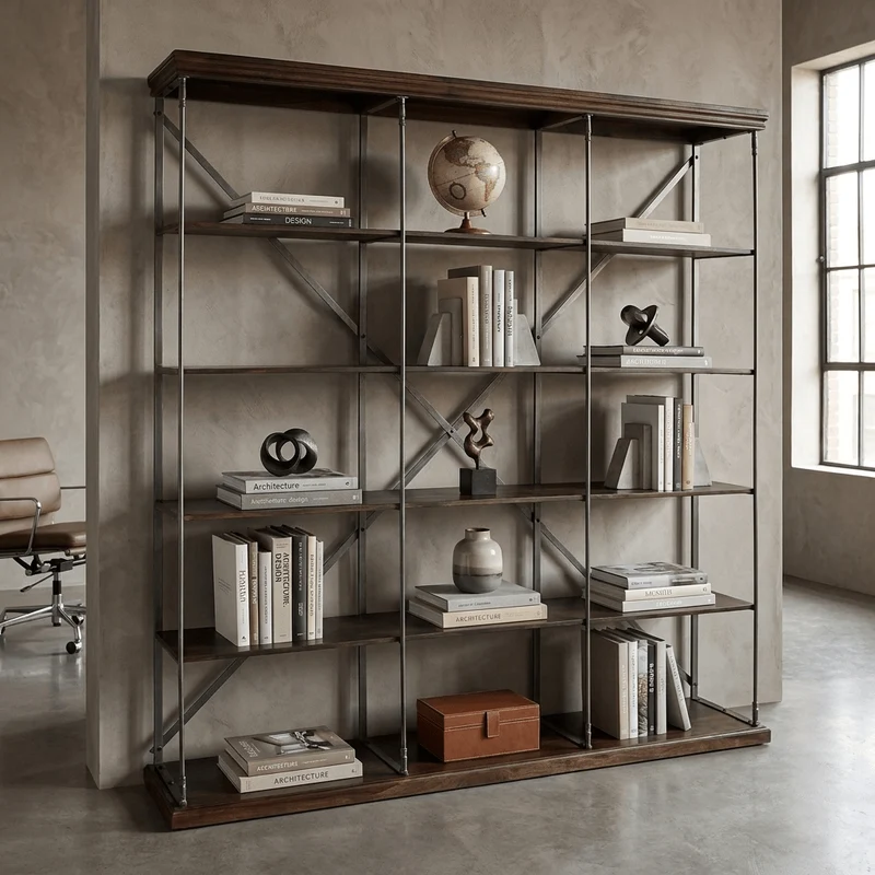 Estante Sheesham 213x43x220 cm OFFICE