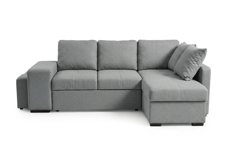 Sofa Cama Chaise Longue Stacy 250cm Gris