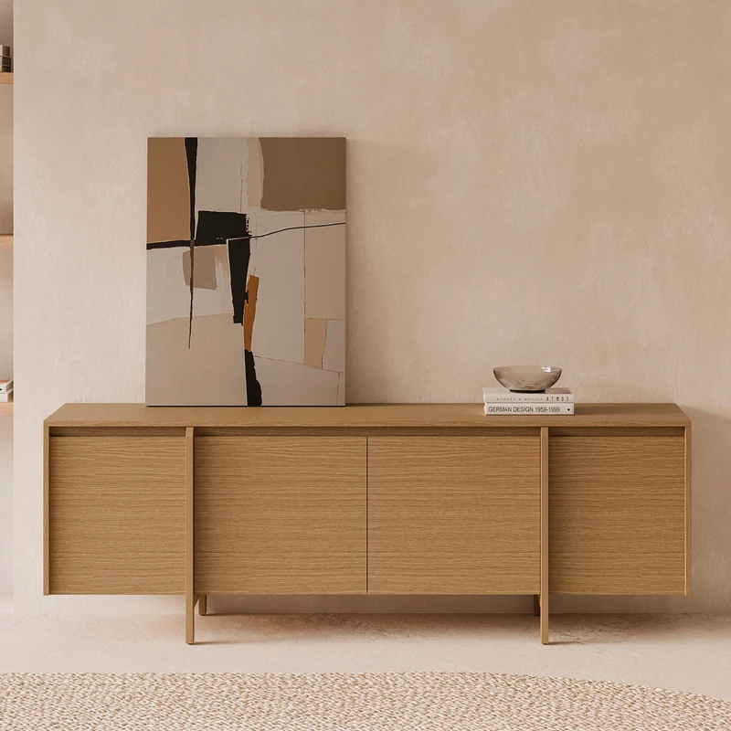Mueble TV Puertas Pacific Roble 180