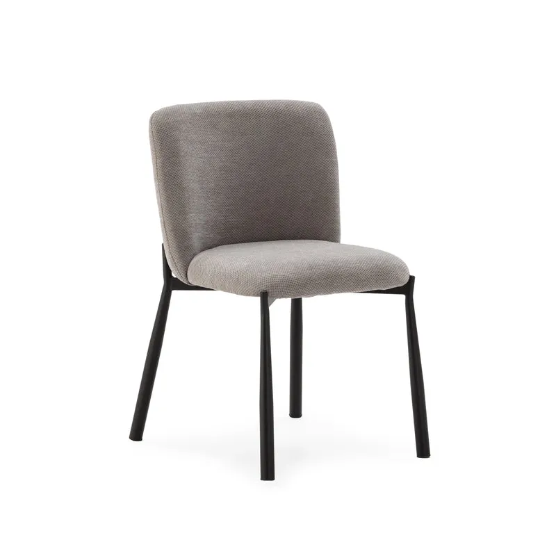 Silla Tapizada Ginny Gris