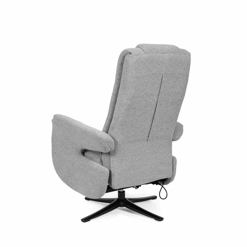 Sillón Relax 2 Motores Satomi Gris