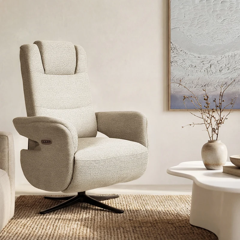 Sillón Relax 2 Motores Satomi Beige