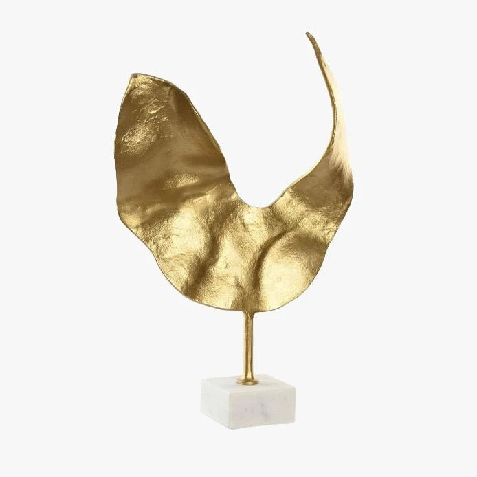 Decoração Folha Dourada GOLD FLORA