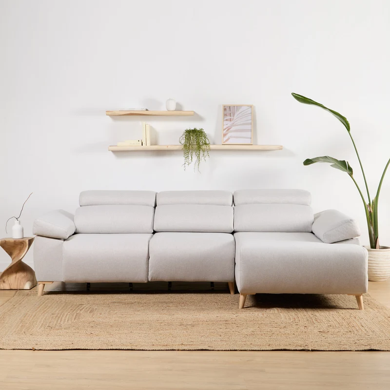 Sofá Selayi con chaise longue