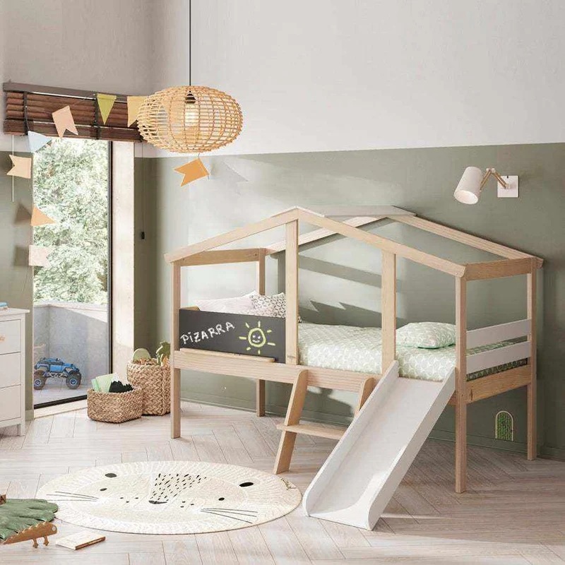 Cama montessori cabaña TOBOGAN