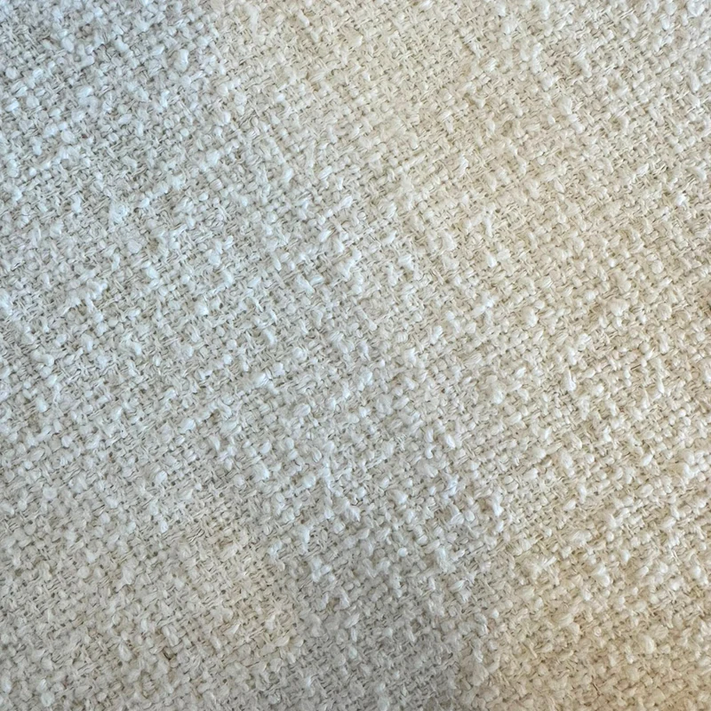 Lucien - sillón 1-zit - W74 D76 H71 - Disponible en Verde Musgo, Bouclé Marfil y Tejido Arenoso