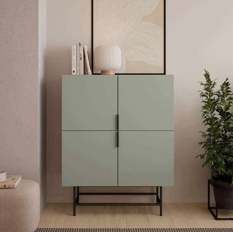 Aparador 4 puertas mod. ELDIA Verde
