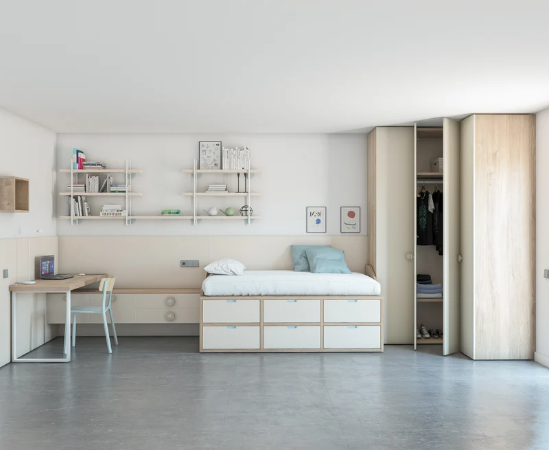 Cama compacta