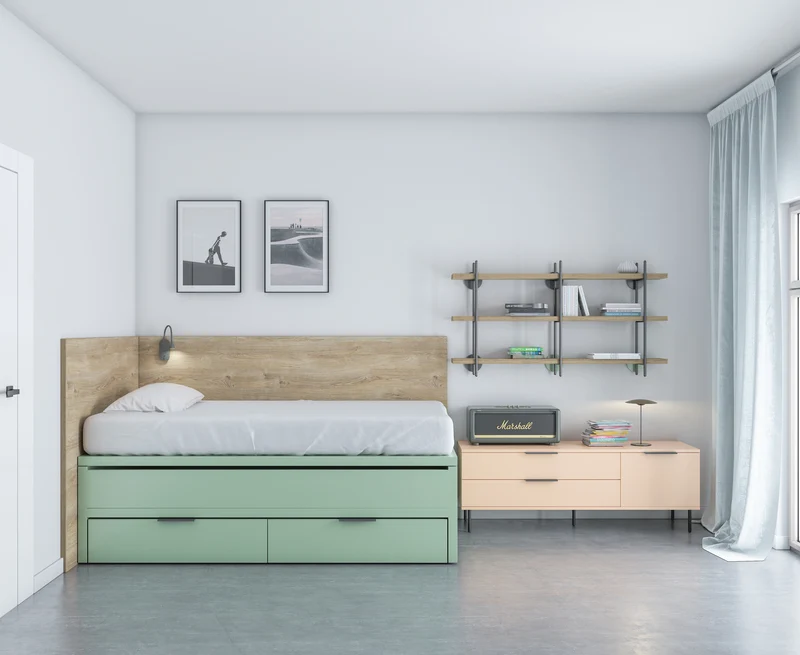 Cama compacta