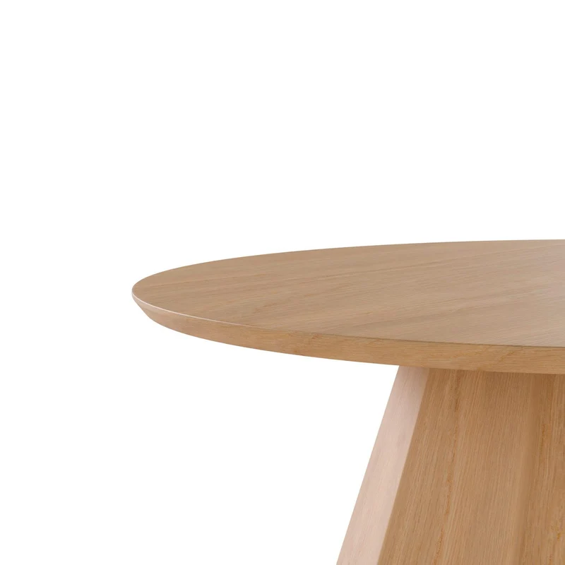 Mesa de centro Homero Roble 90 × 90 cm