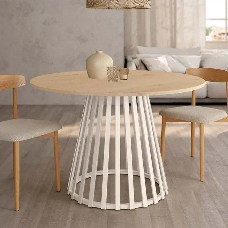 Mesa de comedor redonda Fija DELTA