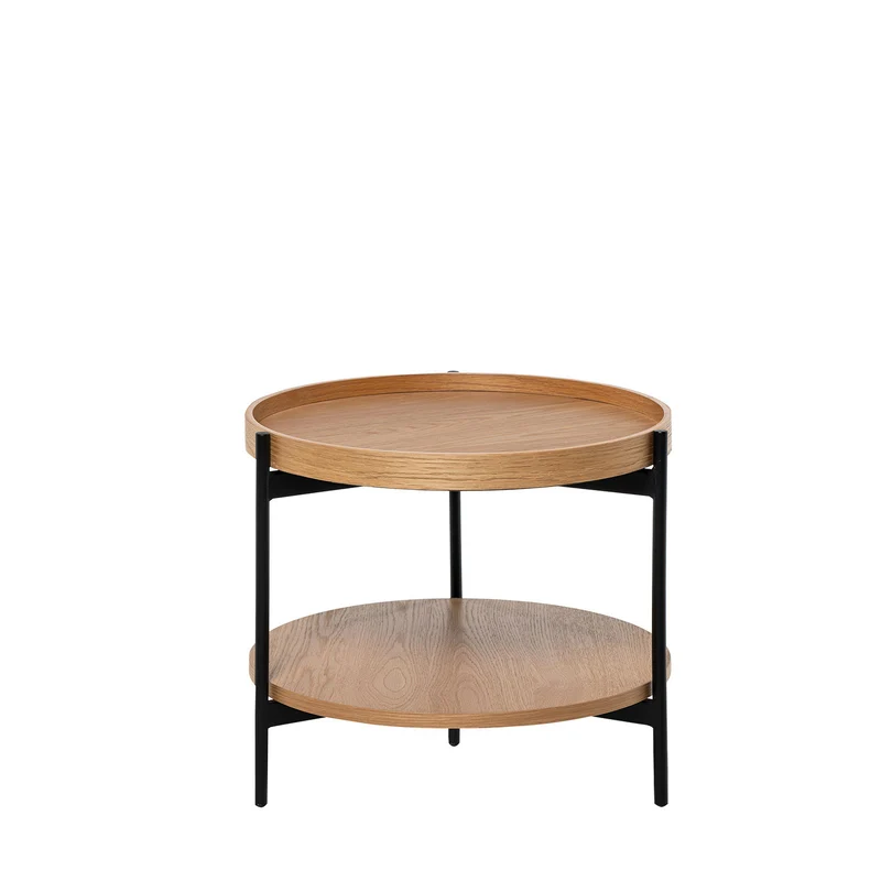 Mesa de centro Adrian Roble 50 × 50 cm