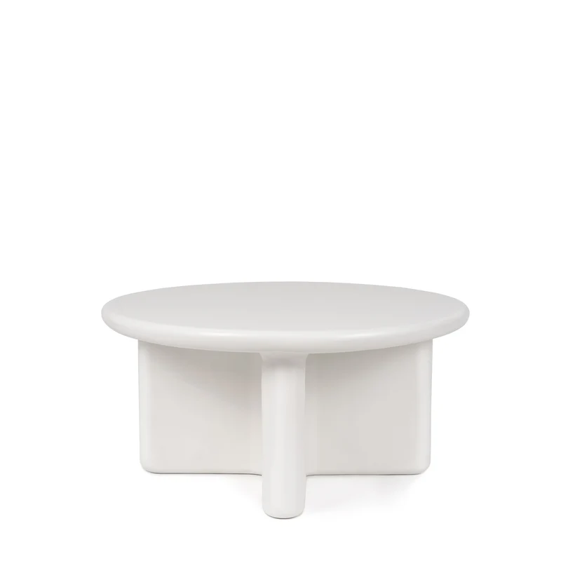 Mesa de centro Floyd 80 cm Blanco