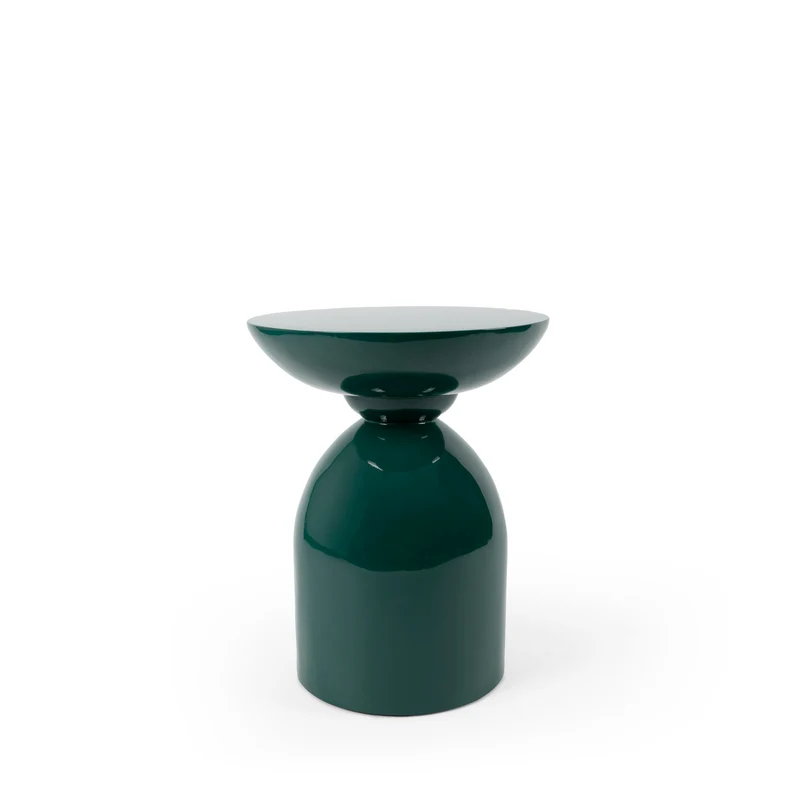 Mesa de centro Dorian Verde Oscuro Brillo