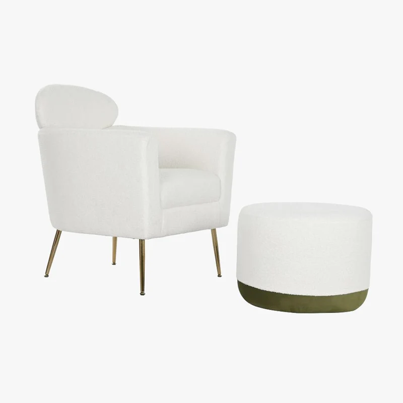Cadeirão Com Banco Madeira 72x78x83 VERSAILLES