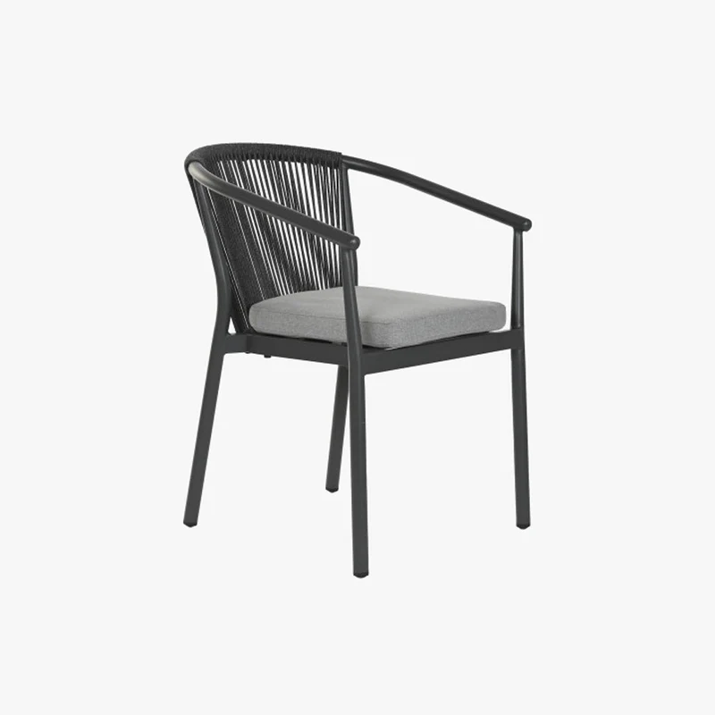 Cadeira de Exterior em Rattan ÉBANO