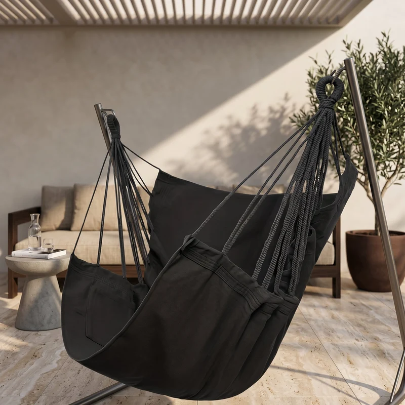 Sunday Swing Hanging Hammock Patio Lounge Seat