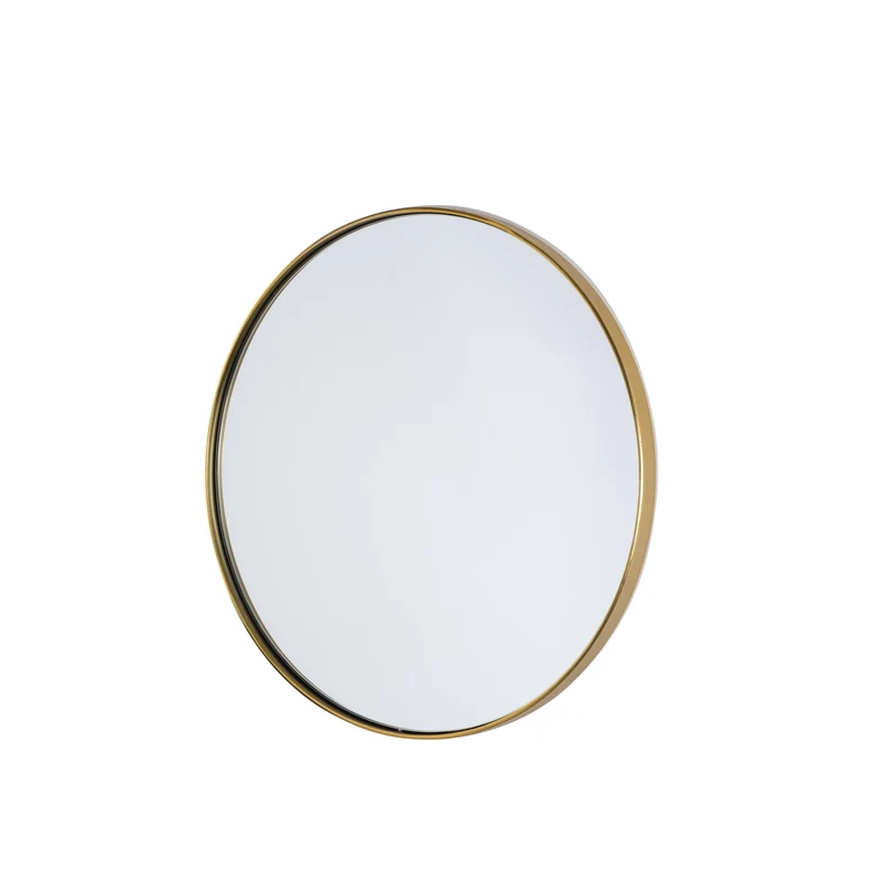 Espejo Redondo Céleste - 50 cm - Oro