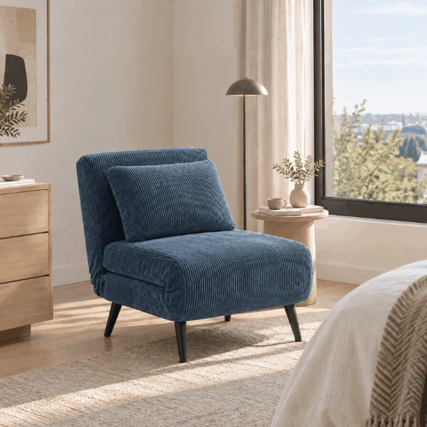Butaca cama ARAIT azul