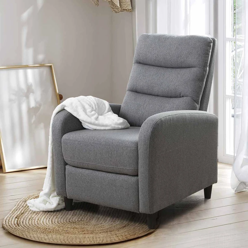 Sillón Relax Push ADNUL gris