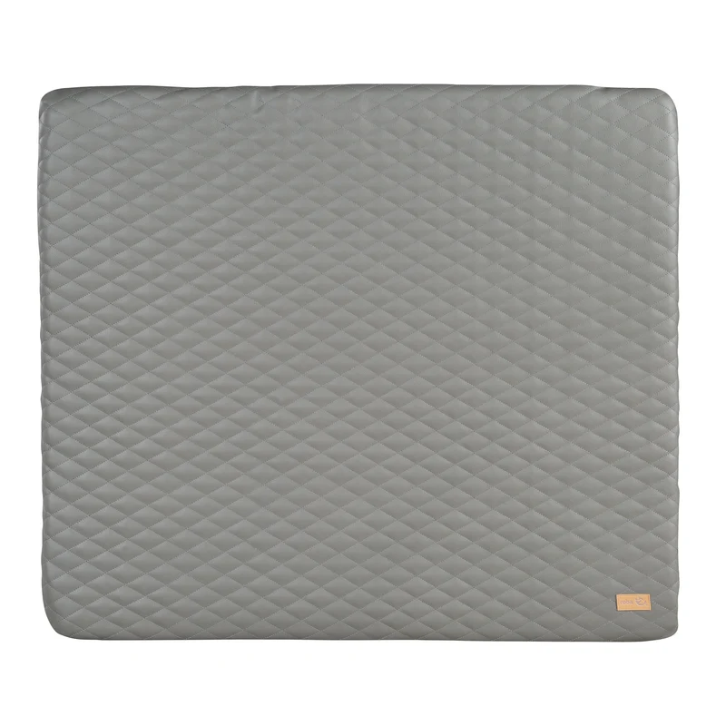 Wickelauflage 'Luxe' 85x75, abwischbares PU-Leder, Design 'Stone gesteppt'