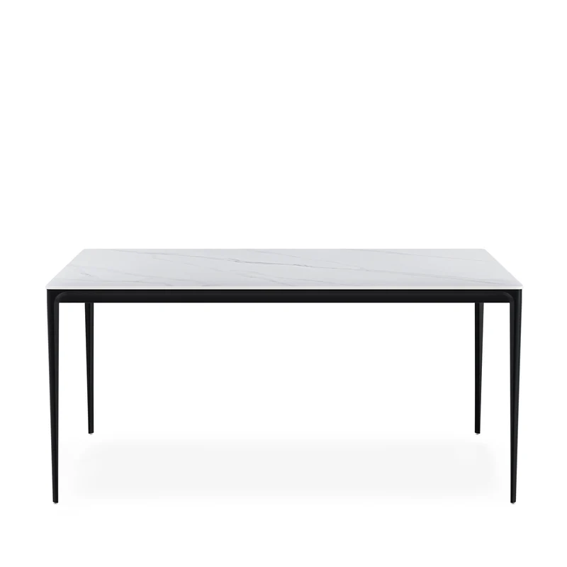 Mesa Arya 180 cm Rectangular Creta/Negro