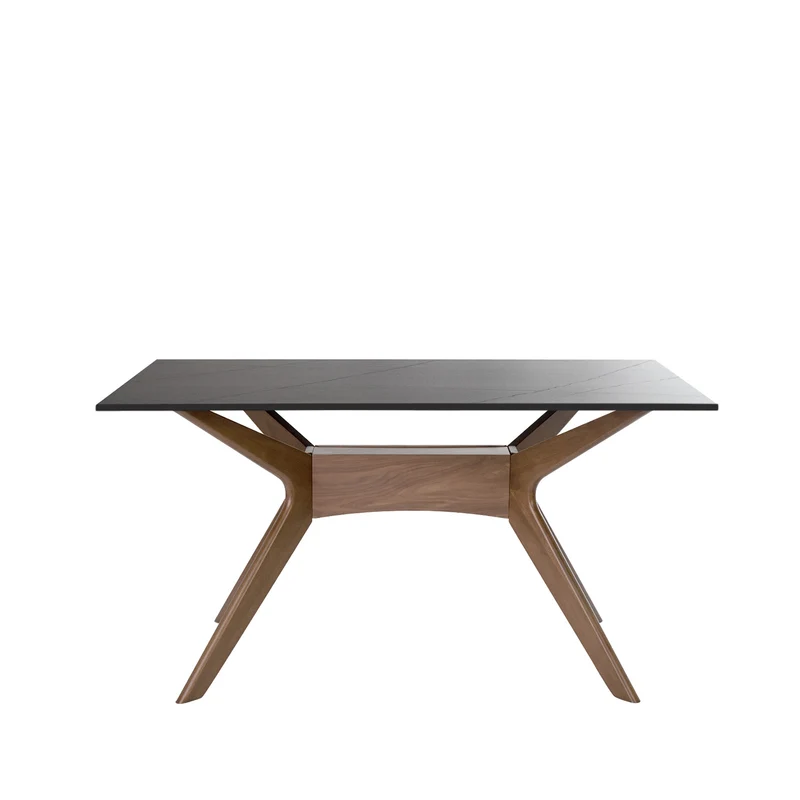 Mesa Eloise 140 cm Fija Sahara/Nogal