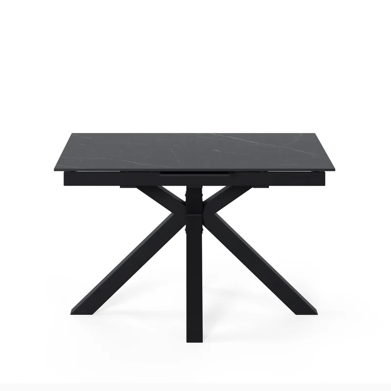 Mesa Lori 160 cm Extensible Sahara/Negro