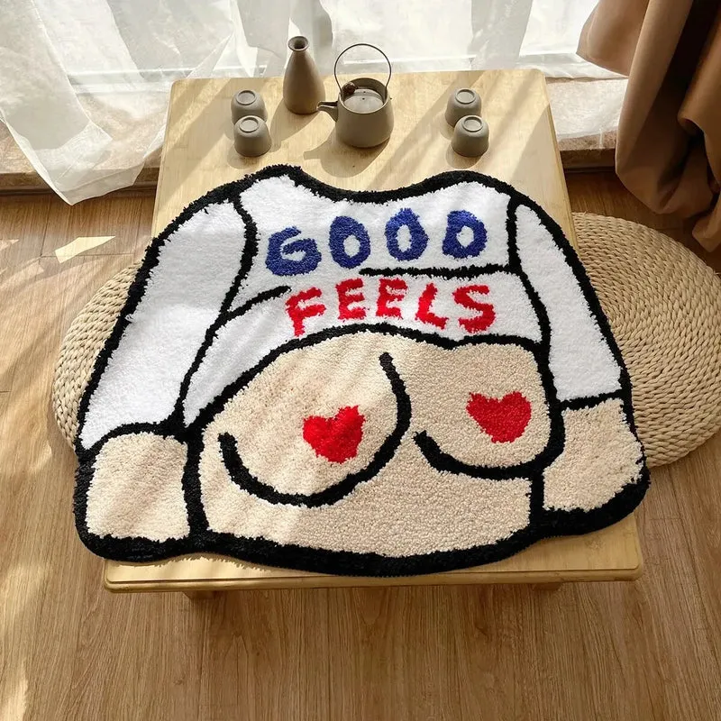 Good Feels Body Art Tufted Rug