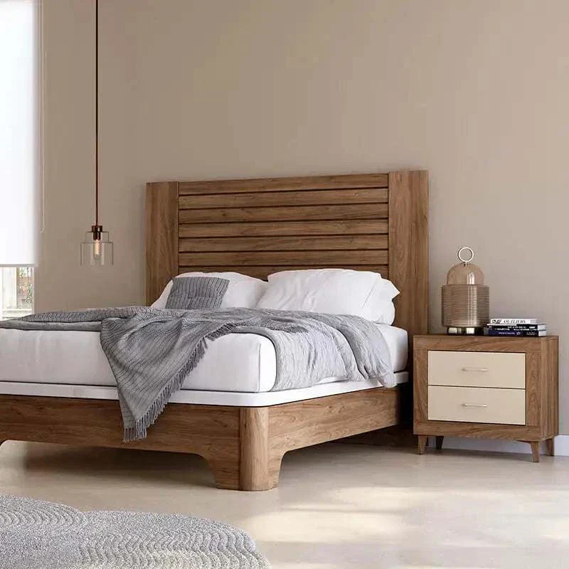 Composición dormitorio matrimonio L'AQUILA 1 con cabecero 160