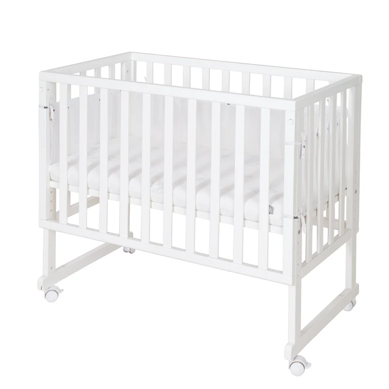 Stuben- & Beistellbett safe asleep® 3 in 1 - 45 x 90 cm inkl. Zubehör & Mesh-Barriere