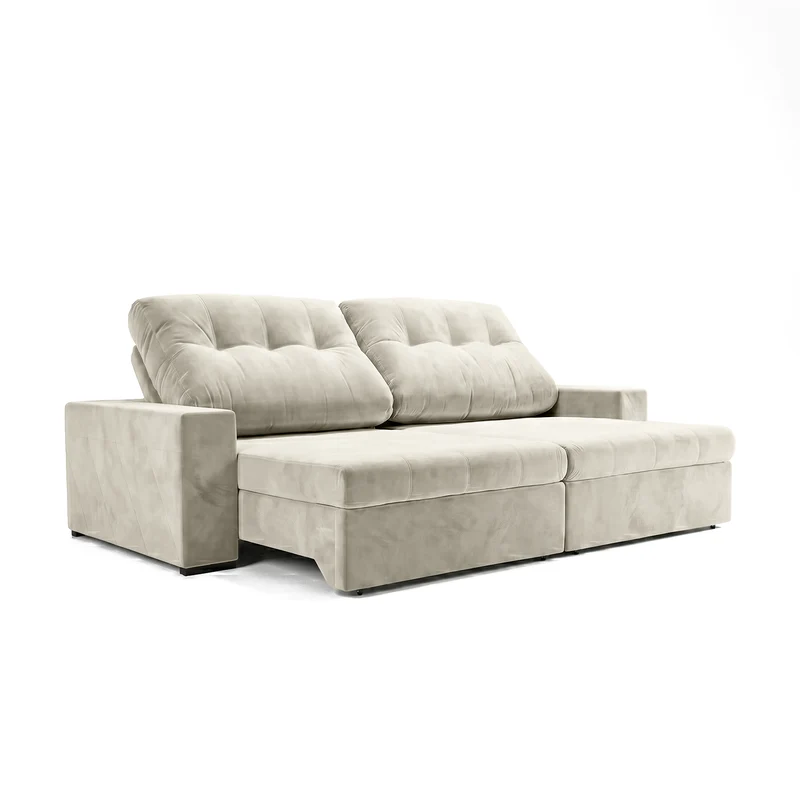 Sofá 2 cuerpos Royalle Tela Beige - 2.50m a Confección