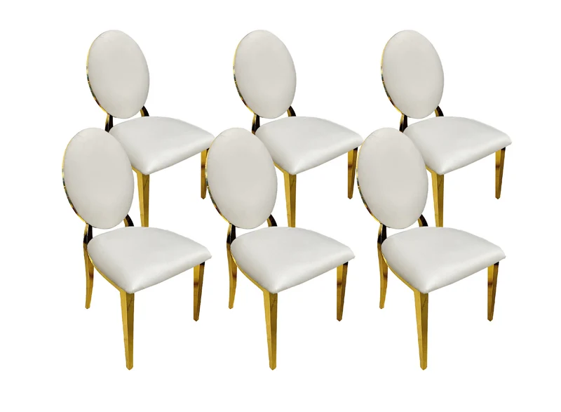 Sillas de Comedor Vanguardia HS en Polipiel
