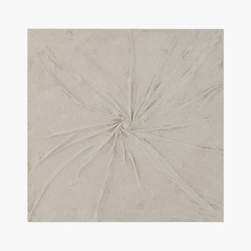 Quadro Drapeado Branco VÉU