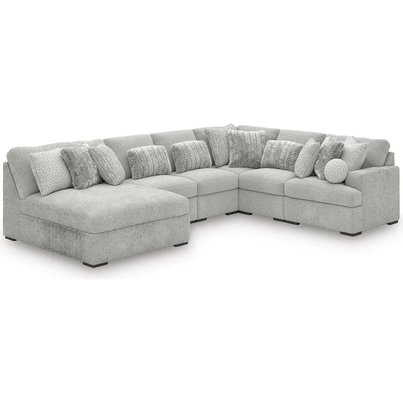 Signature Design by Ashley Cuddle Plush PC59106S8 6 pc Sectional with Chaise