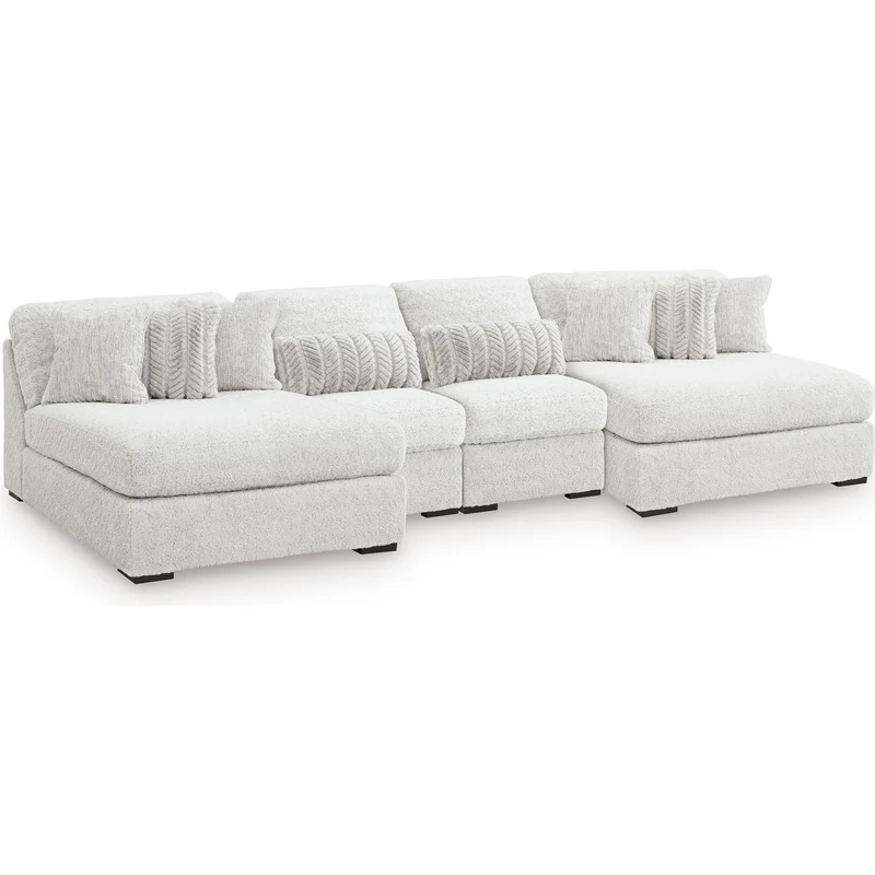 Signature Design by Ashley Cuddle Plush PC59106S4 4 pc Sectional with Chaise