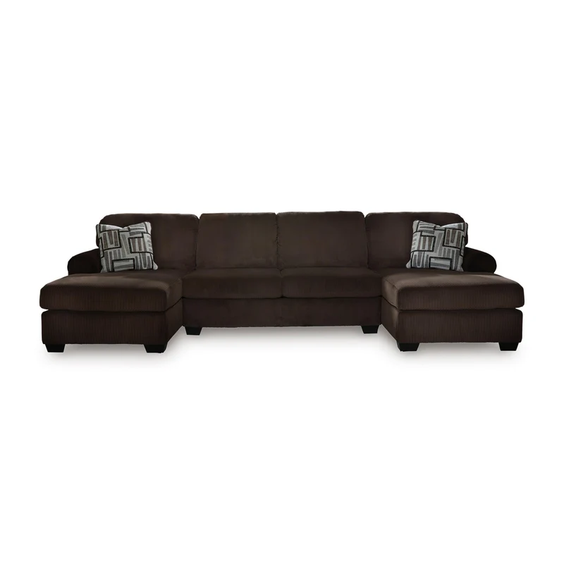Signature Design by Ashley Kimlee PC35603S3 3 pc Sectional with Double Chaise