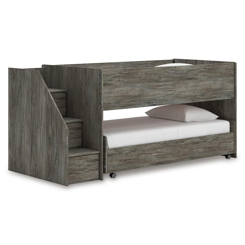 Signature Design by Ashley Frandern B4480B13 Twin over Twin Loft Bed