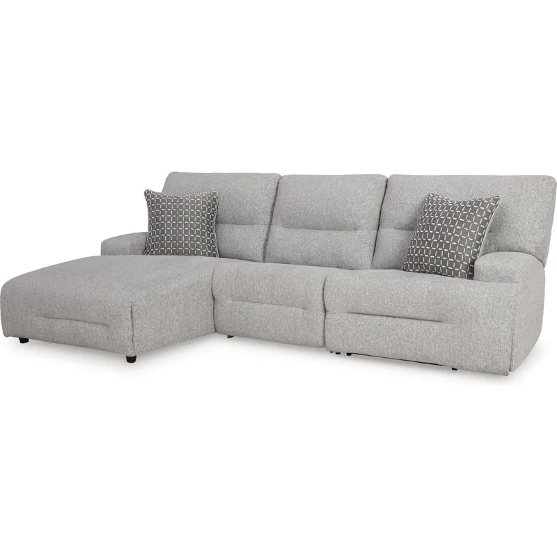 Signature Design by Ashley Acklen Place 93605S7 3 pc Power Reclining Sectional