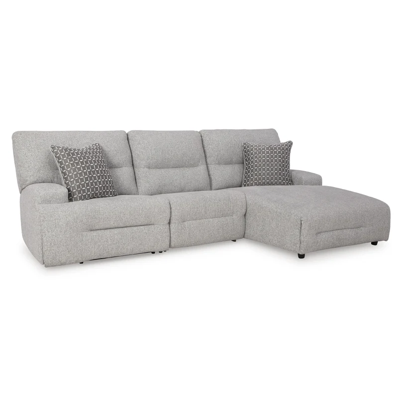 Signature Design by Ashley Acklen Place 93605S6 3 pc Power Reclining Sectional