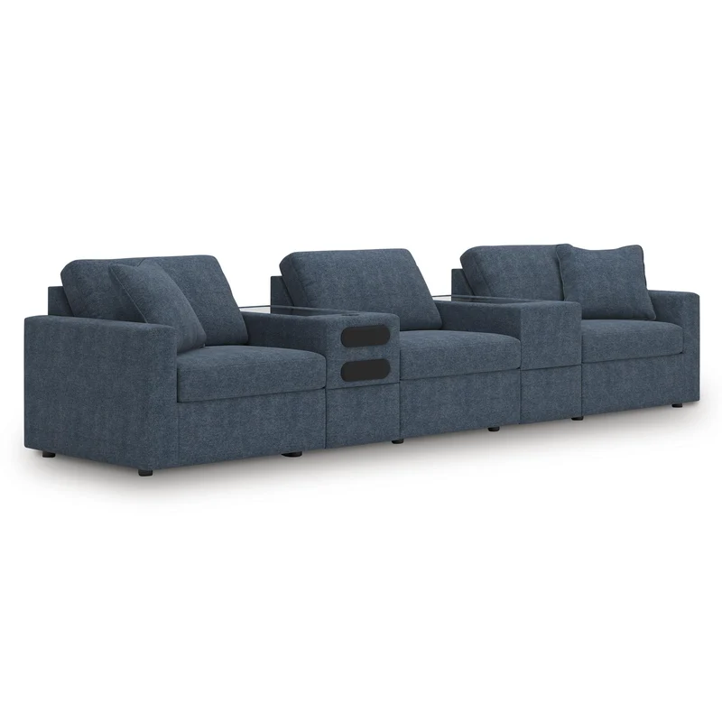 Signature Design by Ashley Modmax 92121S64 5 pc Sectional with Audio System