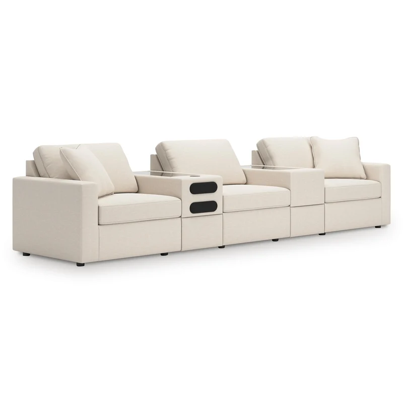 Signature Design by Ashley Modmax 92103S64 5 pc Sectional with Audio System