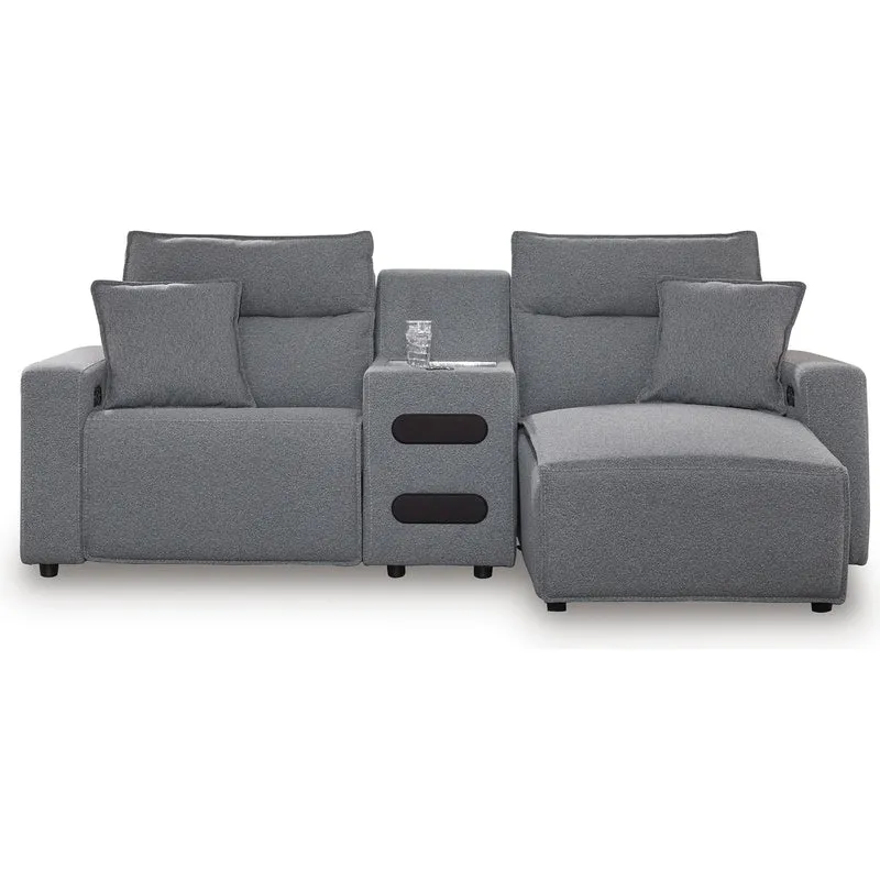 Signature Design by Ashley Modmax 65906S5 3 pc Power Reclining Sectional with Chaise