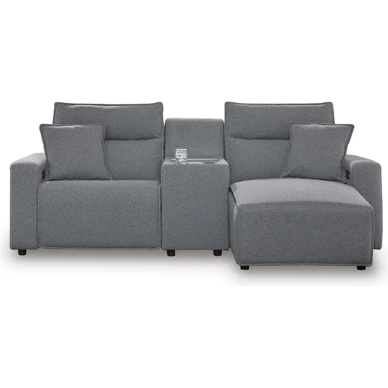 Signature Design by Ashley Modmax 65906S4 3 pc Power Reclining Sectional with Chaise