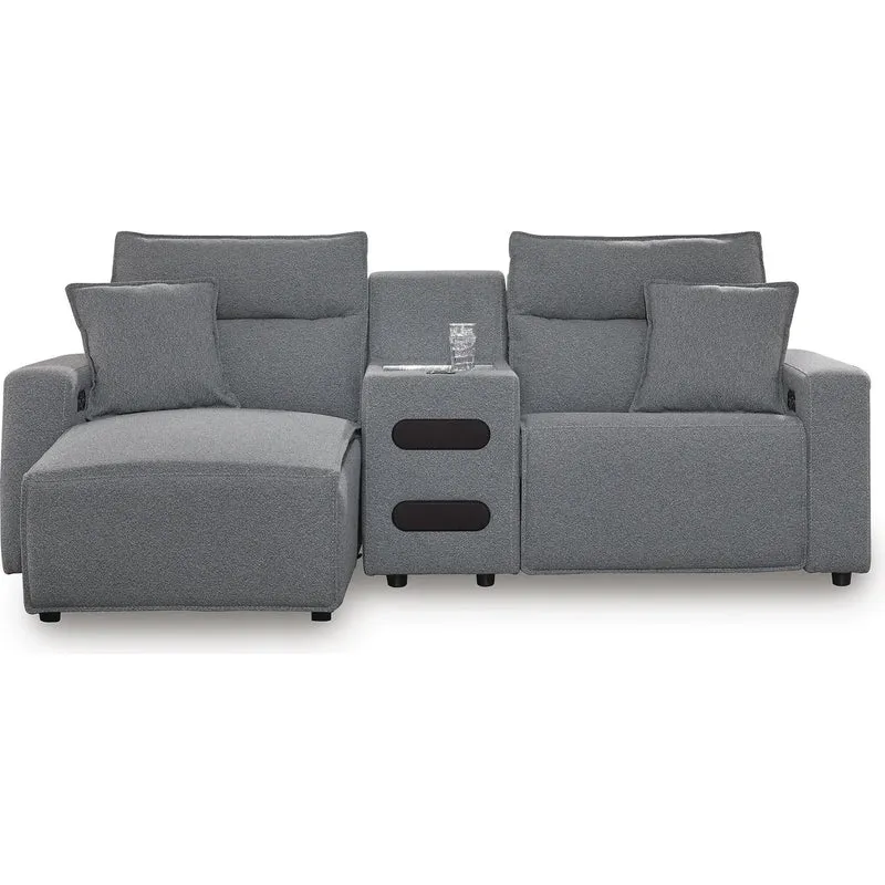 Signature Design by Ashley Modmax 65906S18 3 pc Power Reclining Sectional with Chaise