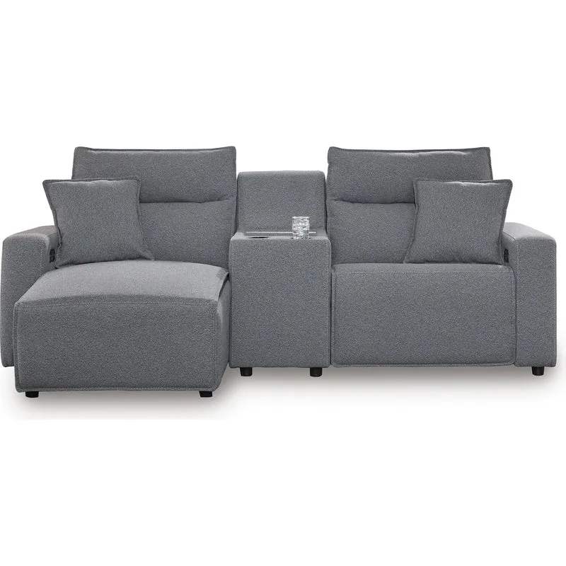 Signature Design by Ashley Modmax 65906S17 3 pc Power Reclining Sectional with Chaise