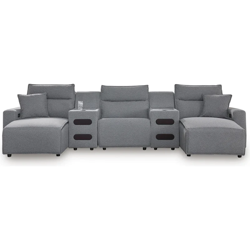 Signature Design by Ashley Modmax 65906S15 5 pc Power Reclining Sectional with Chaise