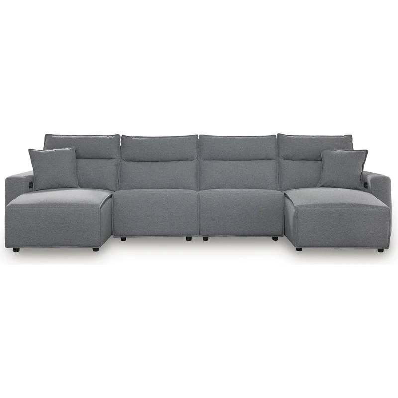 Signature Design by Ashley Modmax 65906S11 4 pc Power Reclining Sectional with Chaise
