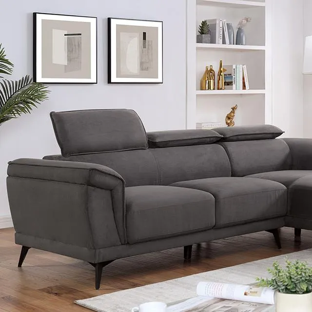 Furniture of America Napanee CM6254GY-SECT Sectional